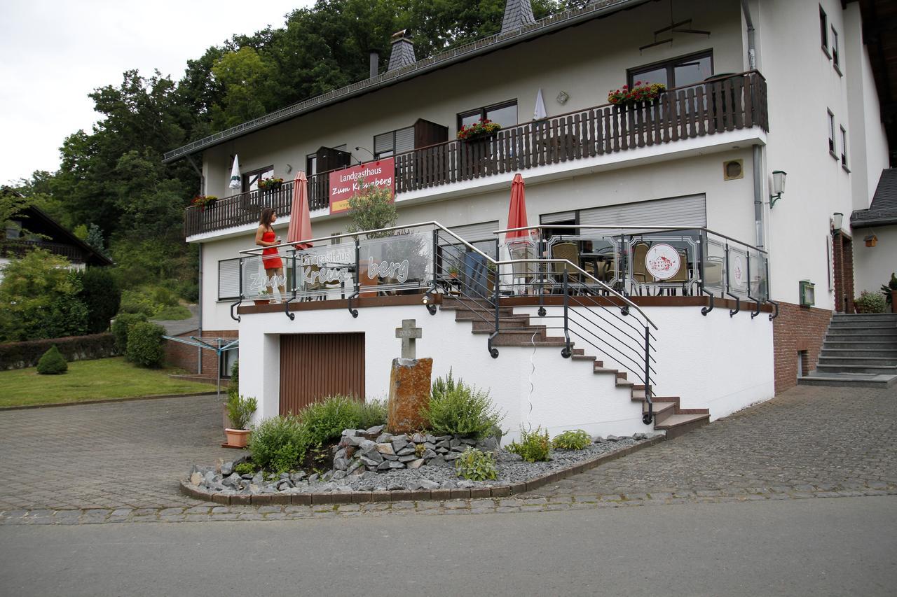 Landgasthaus Zum Kreuzberg Schonbach  Kültér fotó